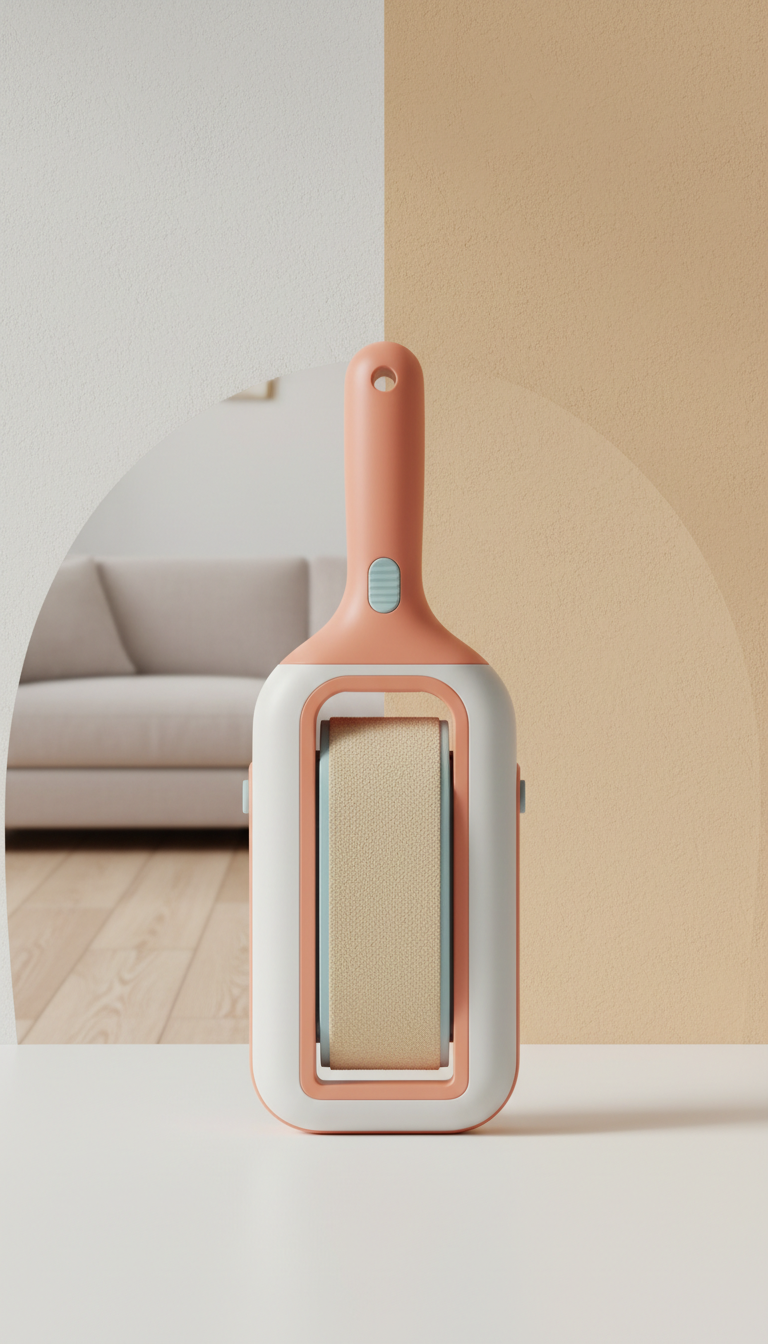 Rodillo quitapelos ergonómico ABS